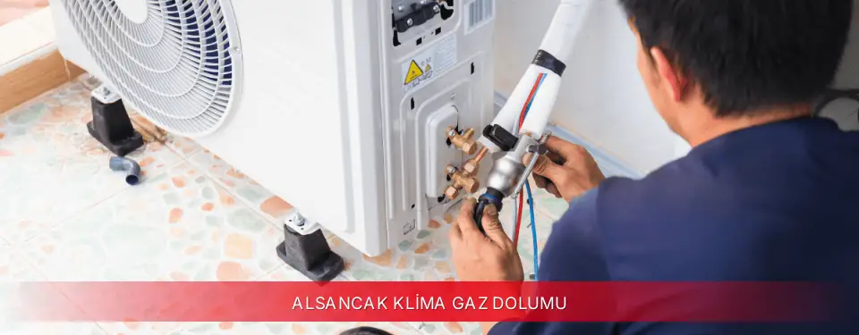 Alsancak İlçemi Mitsubishi Electric Klima Gaz Dolumu